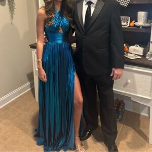 Sherri Hill 56089 Electric Blue size 00